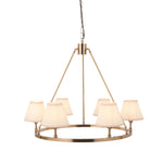 Envisage Sutton Aged Brass Ceiling Pendant Light 6 Arm