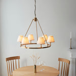 Envisage Sutton Aged Brass Ceiling Pendant Light 6 Arm