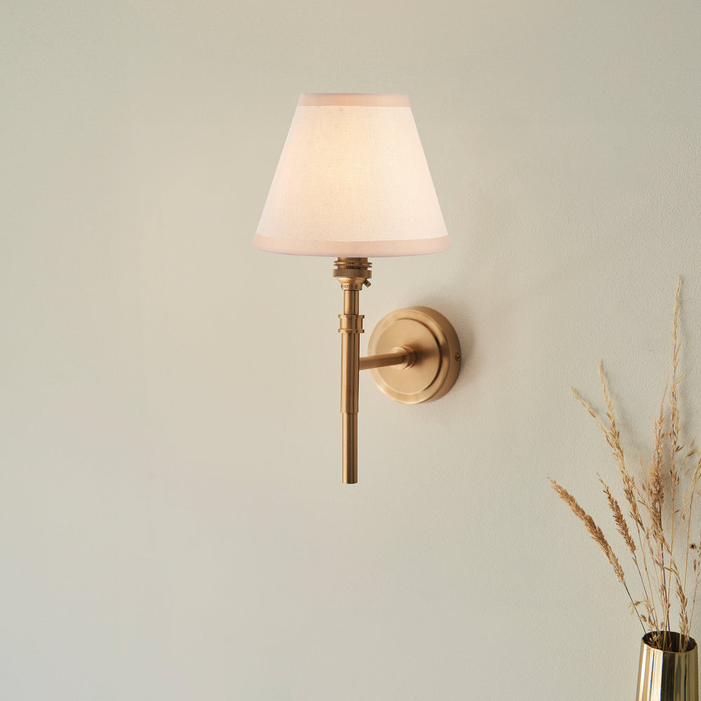 Envisage Sutton Wall Light Aged Brass