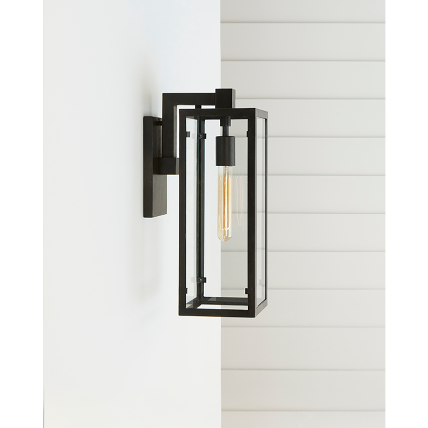 Decolight Framed Large Aged IronWall Light