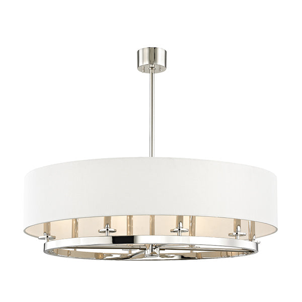 Hudson Valley Lighting Durham Polished Nickel Ceiling Light