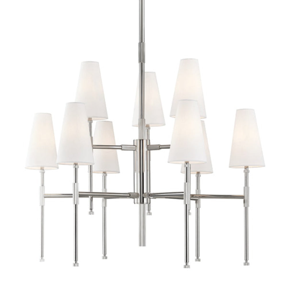 Hudson Valley Lighting Bowery 9 ceiling light Light  Polished Nickel