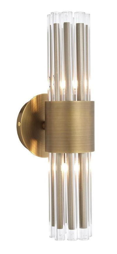 Decolight Colmar Wall Light Antique Brass Mid Century | Luxury Lights– Ltd